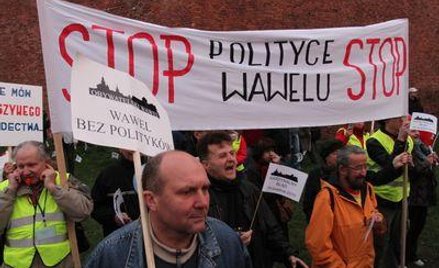 Kraków: Rocznica pogrzebu Lecha i Marii Kaczyńskich