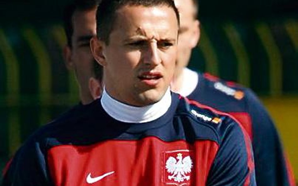 28-letni Dariusz Dudka jest 25. piłkarzem, który zagra w reprezentacji 60 meczów