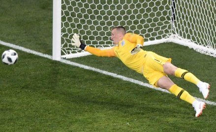 Jordan Pickford to bardzo mocny punkt Anglików