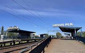 Na odnowionym peronie, który zapewni bezpieczniejszą i wygodniejszą podróż, znajdą się jeszcze tymcz