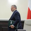 Minister sprawiedliwości Waldemar Żurek na posiedzeniu rządu