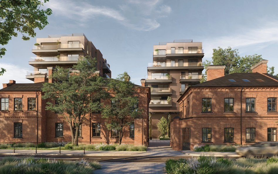 Założeniem projektantów jest zachowanie istniejącej zabytkowej architektury i włączenie jej do zespo
