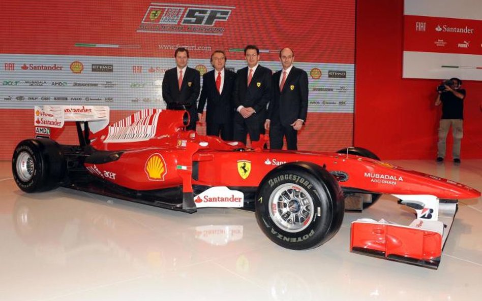 Nowy bolid Ferrari