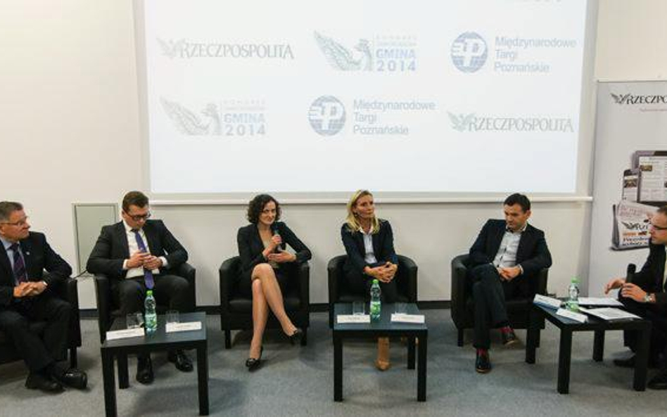 O przyciąganiu inwestorów mówili (od lewej) Tomasz Malepszy, Łukasz Pupek, Anna Pławiak, Irena Picho