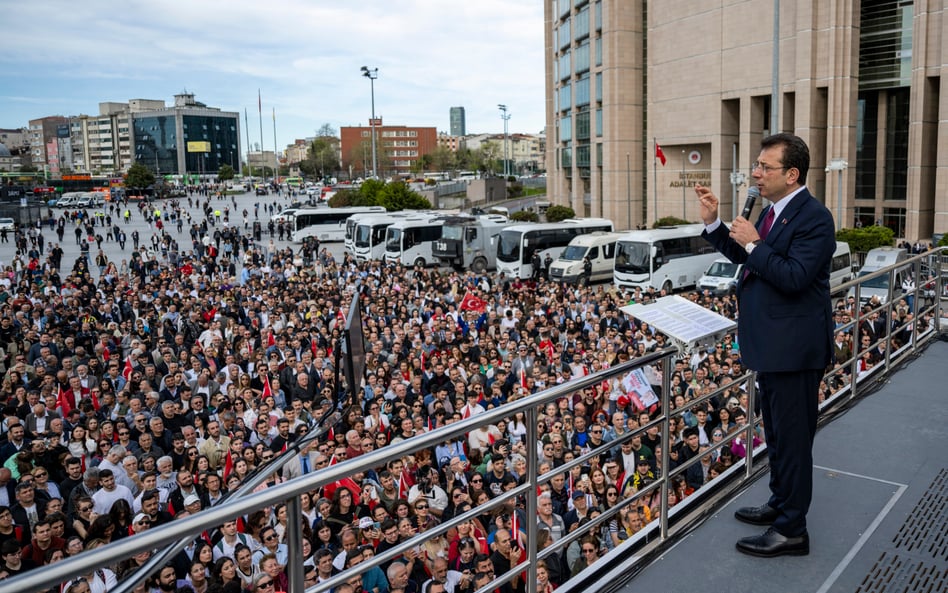 Lider tureckiej opozycji Ekrem Imamoglu