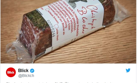 Szwajcaria: Kiełbasa nazwana na cześć polityka prawicy