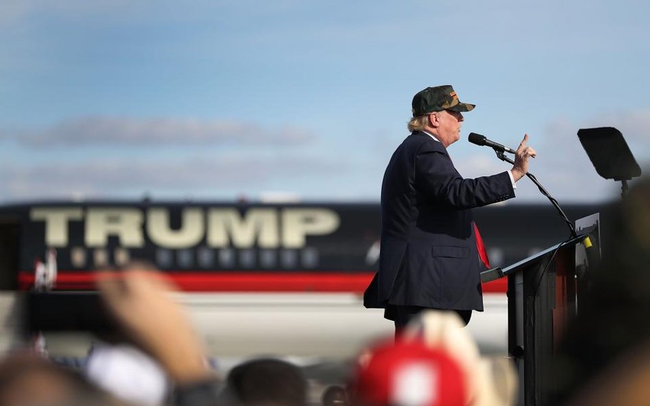 Trump znów straszy na giełdach