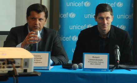 Cezary Kucharski i Robert Lewandowski w czasach, gdy byli jeszcze przyjaciółmi