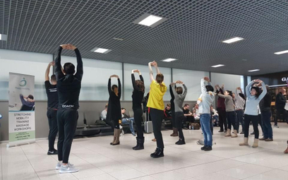 Kraków Airport z trenerami fitnessu