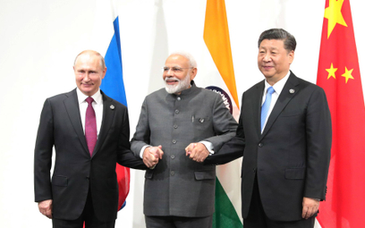 Władimir Putin, Narendra Modi i Xi Jinping
