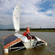 Trimaran z butelek