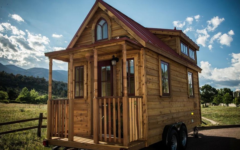 Projekt „The Elm”, mobilny dom o pow. 10,8 m kw., koszt około 35 tys. USD, źródło Tumbleweed