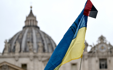W Watykanie pojawiły się ukraińskie flagi