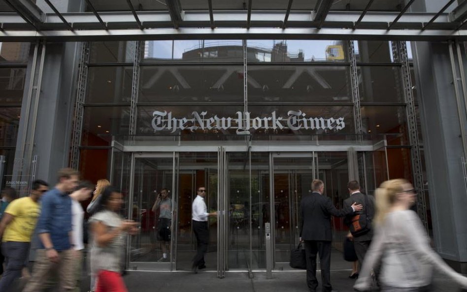 Chińczyk chce kupić „New York Times"