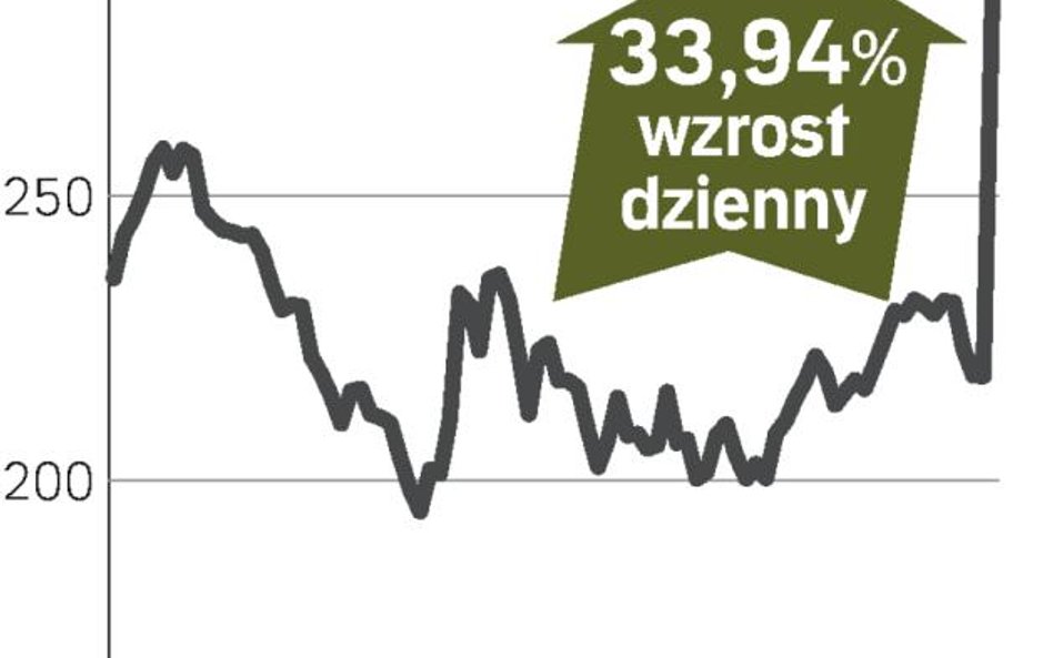 Skok na giełdzie po sprzedaniu technologii