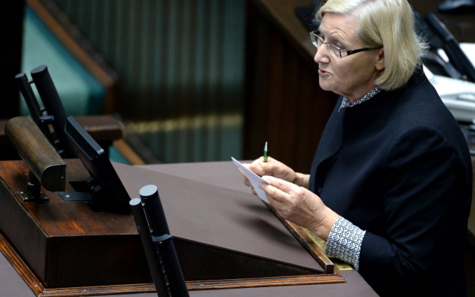 "Niech jadą!". Komentarz posłanki PiS