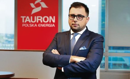 Filip Grzegorczyk, prezes Tauronu.
