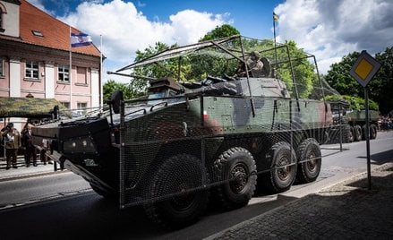 KTO Rosomak z wieżą Hitfist-30P wraz z anhydronową klatką