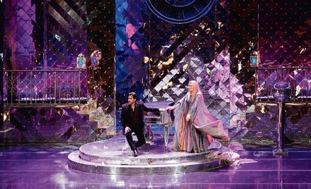 Charles Castronovo i Ekaterina Siurina w „Opowieściach Hoffmanna”, zdjęcie z próby we Wrocławiu