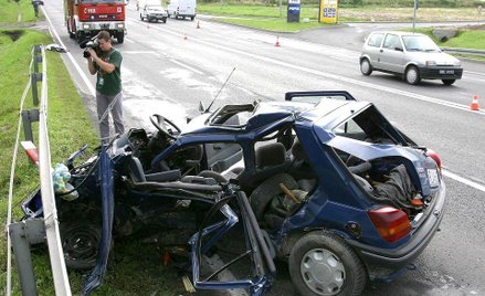 Otyli są narażeni na zwiększone ryzyko w razie wypadku drogowego