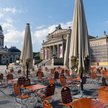 Restauracja na placu Gendarmenmarkt  w Berlinie