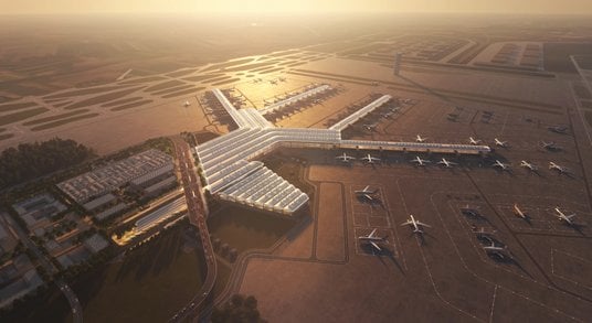 Nowe inwestycje jak Port Polska zwiększą gęstość siatki komunikacyjnej kolei oraz przewoźników lotni