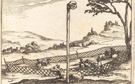 „Niebo zawsze cię obserwuje”, Jacques Callot, 1628.