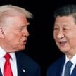 Prezydenci USA Donald Trump i Chin Xi Jinping