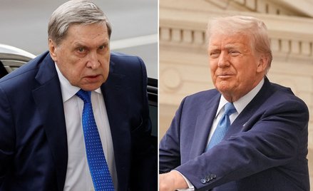 Jurij Uszakow i Donald Trump