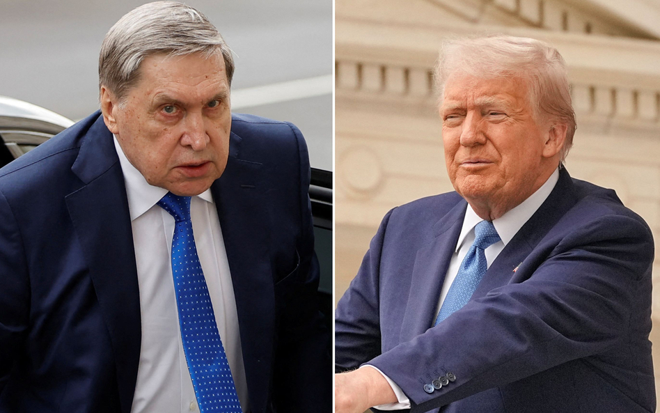 Jurij Uszakow i Donald Trump