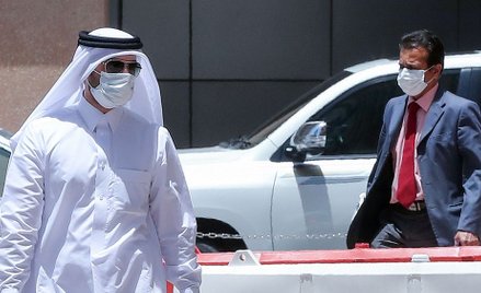 W Katarze za brak maski grożą trzy lata więzienia