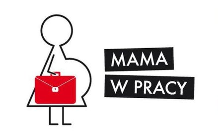Szczęśliwa mama w dobrej pracy
