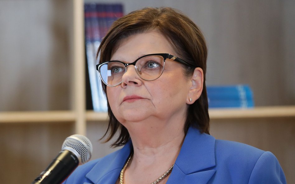 Minister zdrowia Izabela Leszczyna (PO)