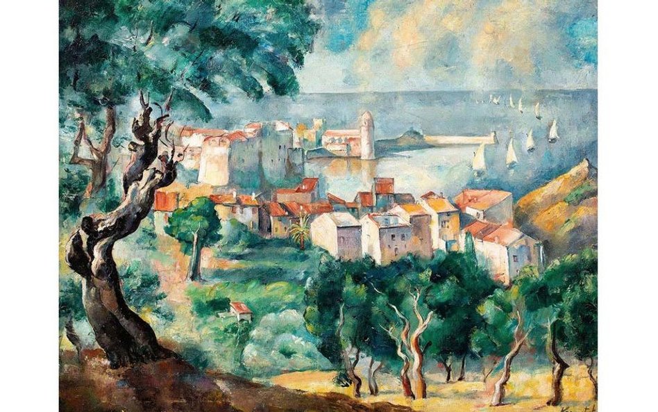 Roman Kramsztyk, "Pejzaż z południa Francji"