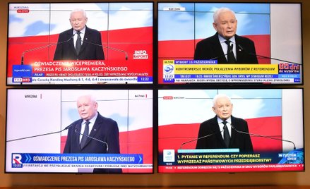 Znaczenie pytania referendalnego wyjaśniał w oświadczeniu Jarosław Kaczyński