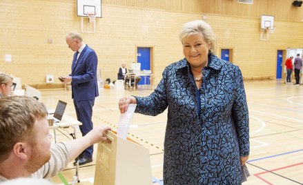 Premier Norwegii Erna Solberg
