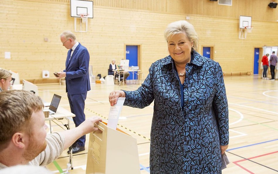 Premier Norwegii Erna Solberg