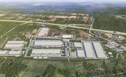 Industrial Park Poland stanie niedaleko Konina