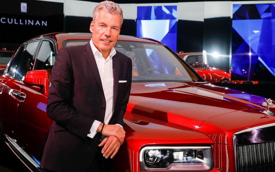 Torsten Mueller-Otvos, prezes Rolls Royce: To diament wśród wszystkich SUV-ów świata