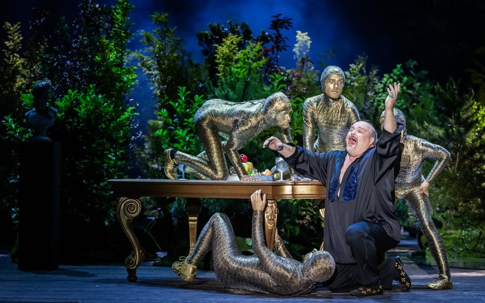 Gerhard Siegel jako herod w „Salome” na Baltic Opera Festival