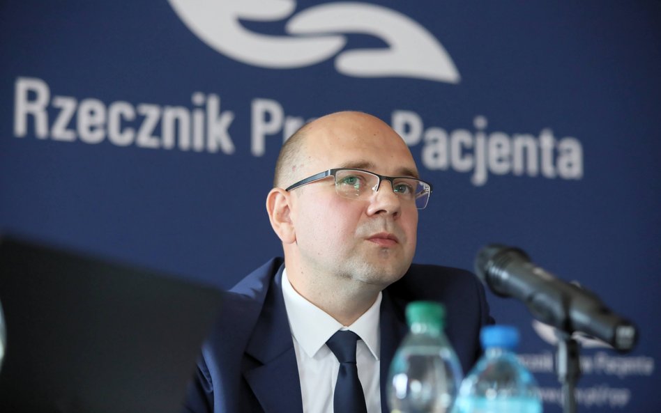 Rzecznik praw pacjenta Bartłomiej Chmielowiec