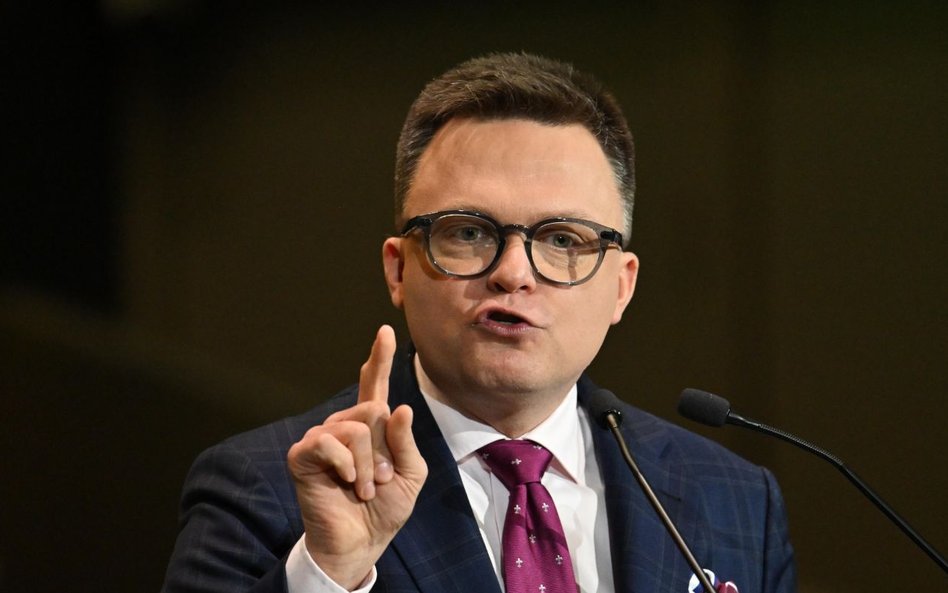 Marszałek Sejmu Szymon Hołownia