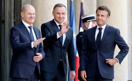 Szczyt Trójkąta Weimarskiego w poniedziałek w Paryżu miał pomóc w uzgodnieniu wspólnego stanowiska n