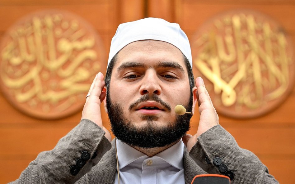 Mustafa Kader, imam Centralnego Meczetu w Kolonii.