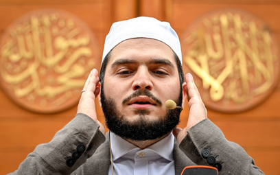 Mustafa Kader, imam Centralnego Meczetu w Kolonii.