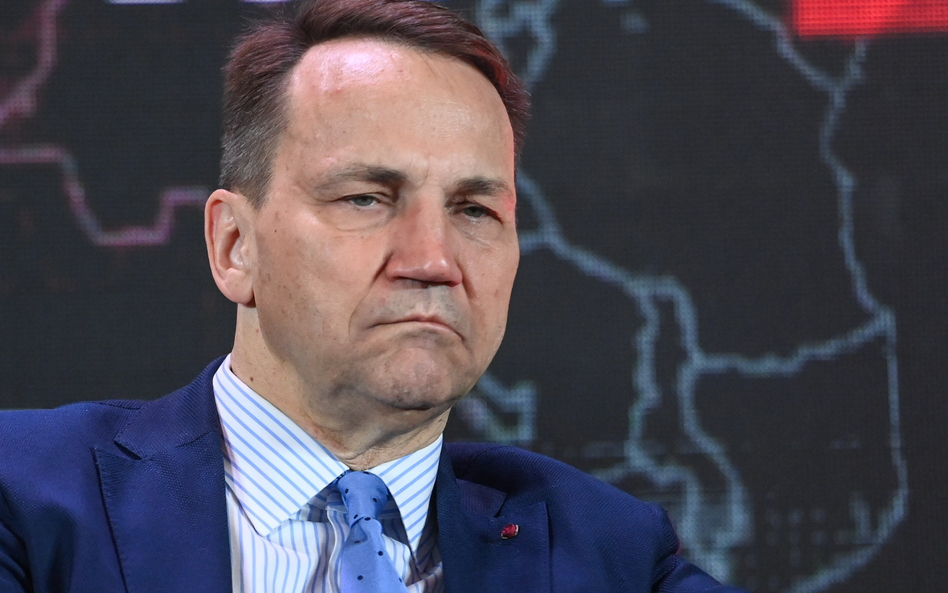 Minister spraw zagranicznych Radosław Sikorski