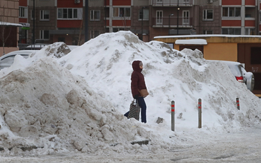 Zimowy armagedon w Moskwie. Ruch samochodowy zamarł