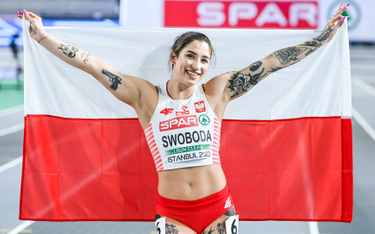 Ewa Swoboda została halową wicemistrzynią Europy w biegu na 60 metrów