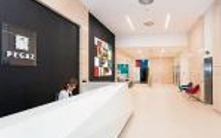 Wnętrze nowego biurowca Pegaz