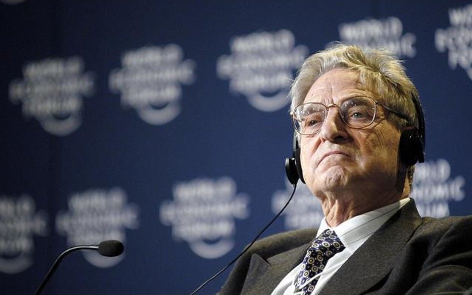 George Soros. Fot. World Economic Forum